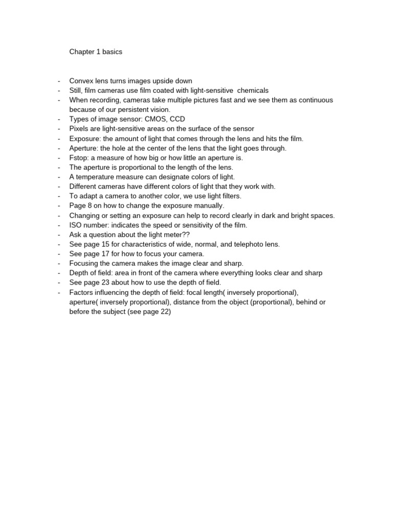 Bare Bones Bullet Points | PDF