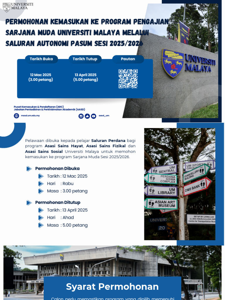 Notis Kemasukan PASUM 20252026 | PDF