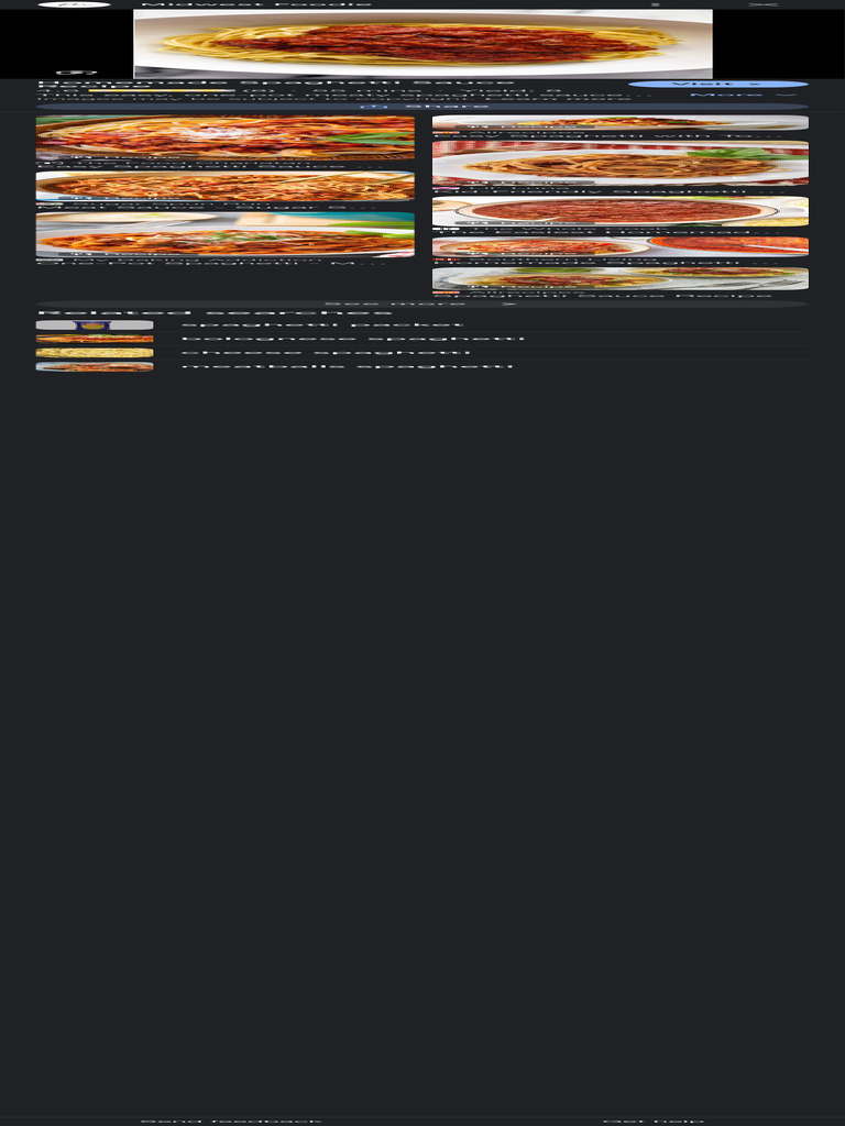 Spaghetti - Google Search | PDF