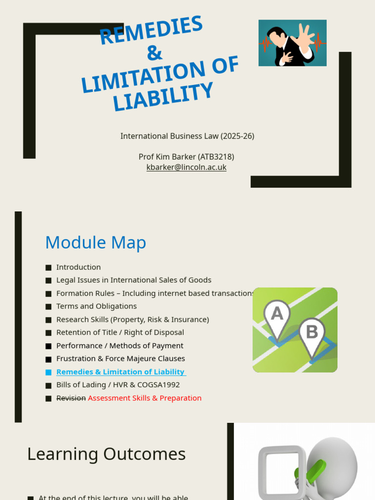 Remedies and Liability in International Sales | PDF | Breach Of ...