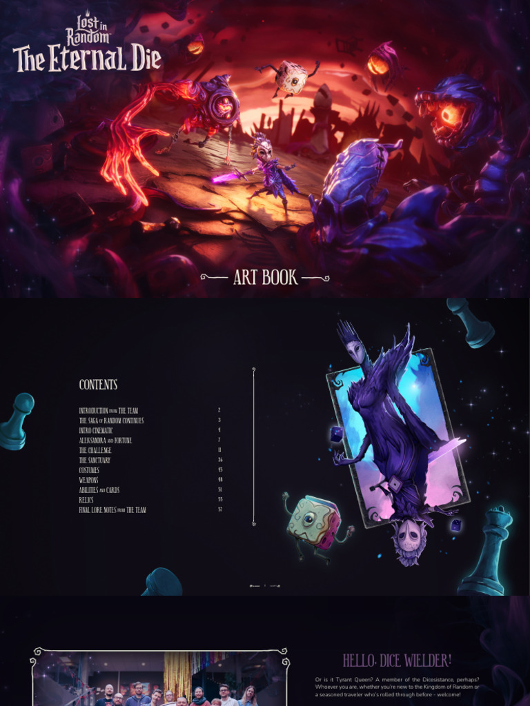 Lost in Random: Artbook Overview | PDF