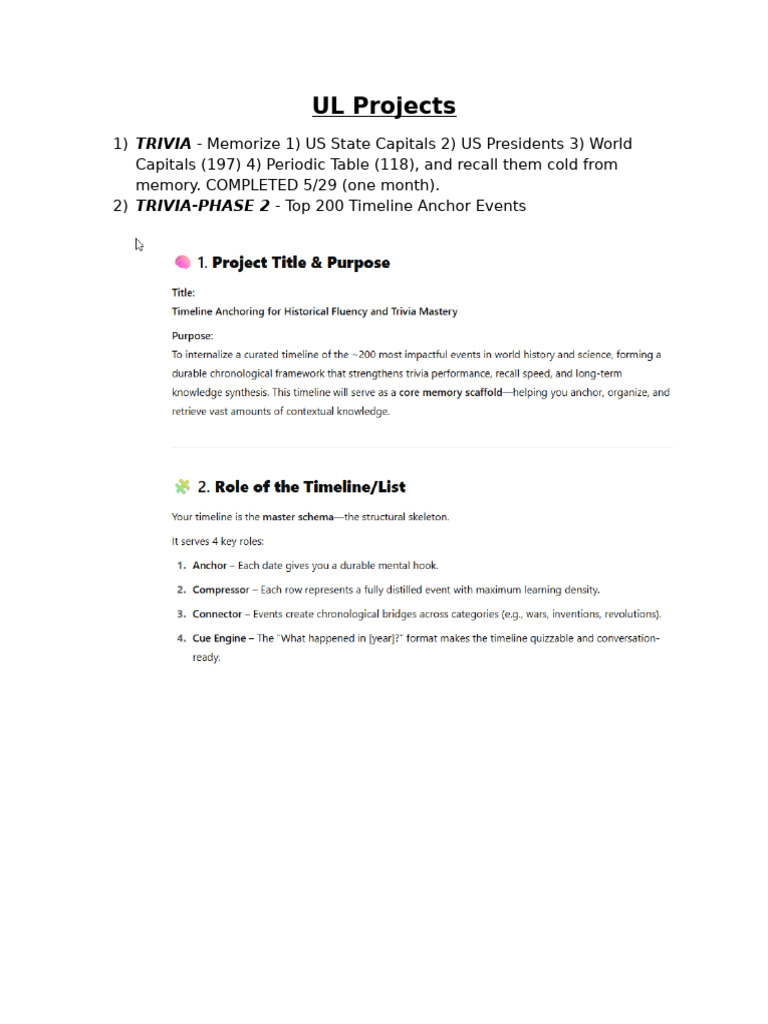 UL Projects | PDF