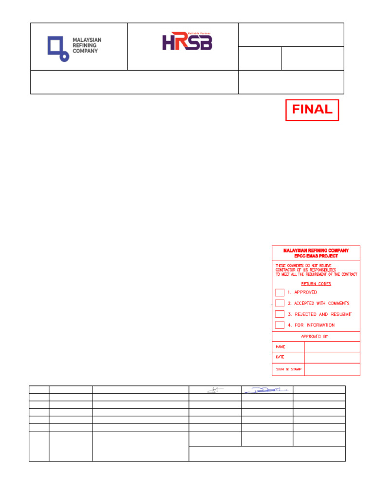 Effluent Management Project Handover Guide | PDF | Specification ...