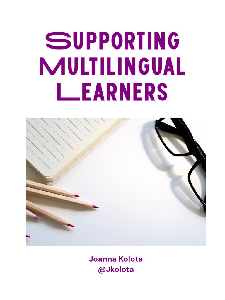 Strategies for Supporting Multilingual Learners | PDF
