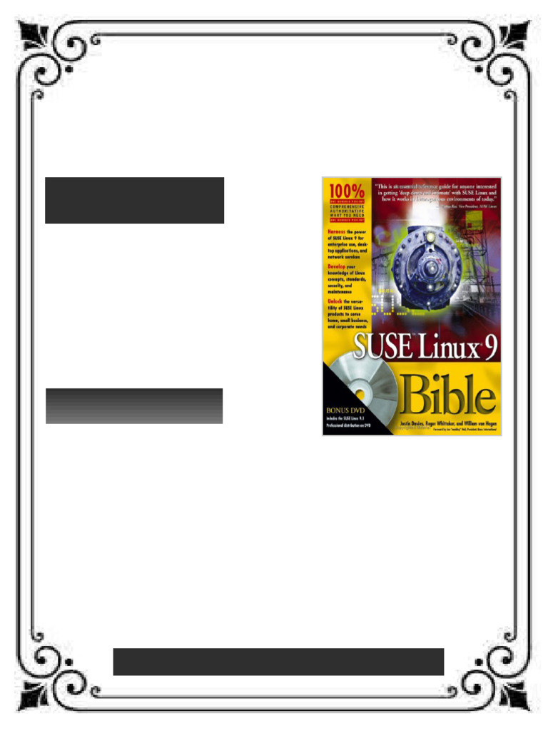 SUSE Linux 9 Bible Justin Davies ebook complete document file | PDF ...