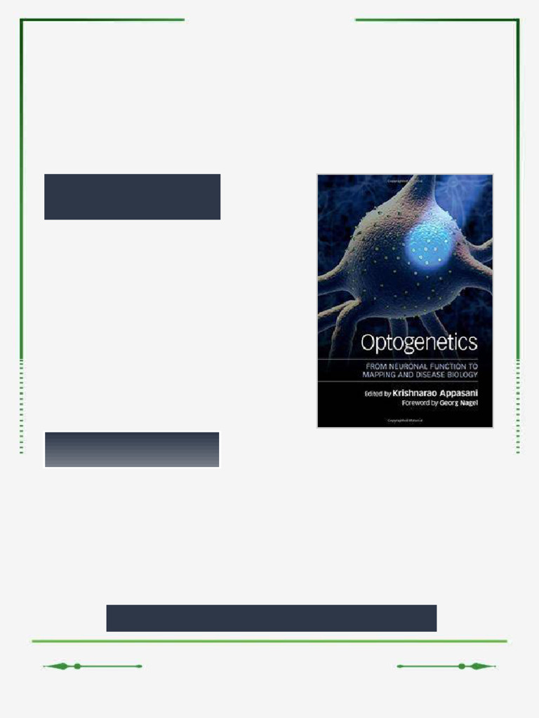 Optogenetics From Neuronal Function to Mapping and Disease Biology ...