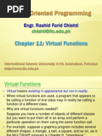 Ch11 Virtual Functions