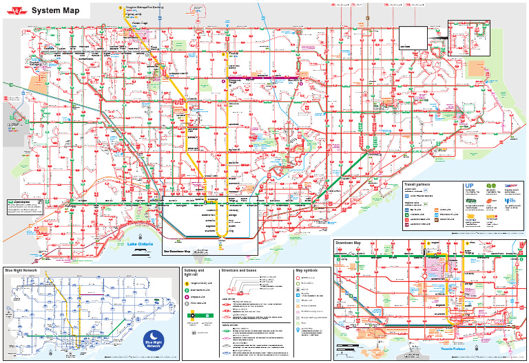 Vaughan Transit Routes Overview | PDF