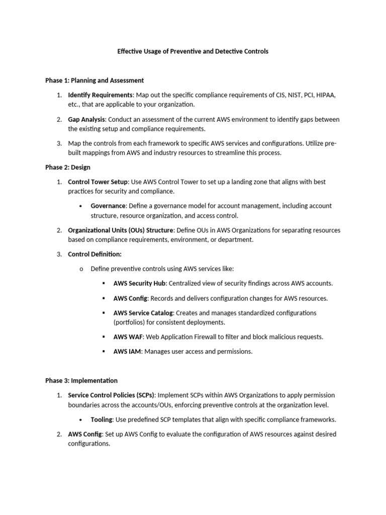 COCG-001-1-Effective Usage of Preventive and Detective Controls | PDF ...