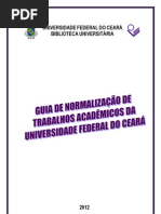 Guia Normalizacao Ufc 2012