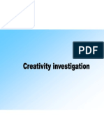 Creativity Investigation