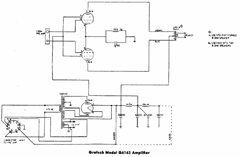 Gretsch 6163 Power Amp | PDF