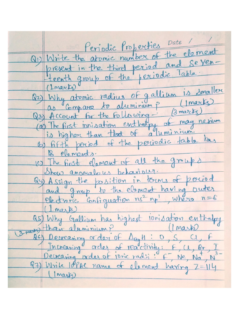Periodic Test 2 | PDF
