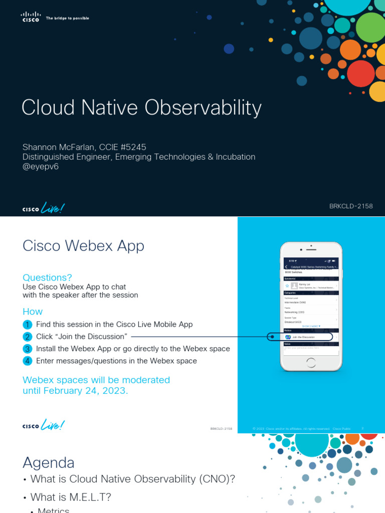 Cloud Native Observability PDF Cloud Computing Computer Network