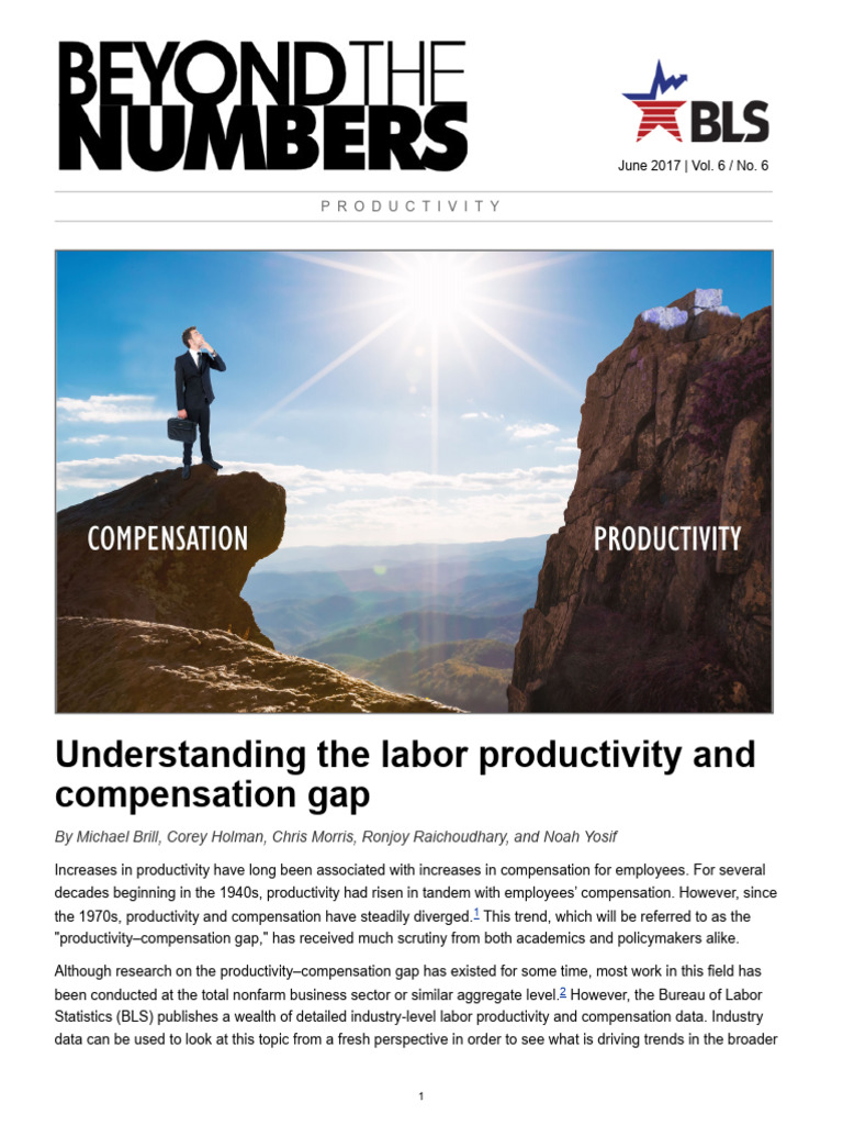 Productivity-Compensation Gap Analysis | PDF | Consumer Price Index ...
