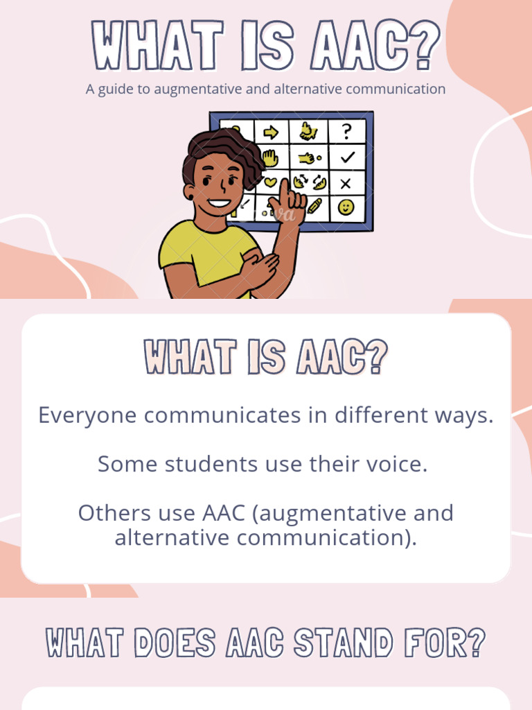 Understanding Augmentative Communication | PDF | Communication | Human ...