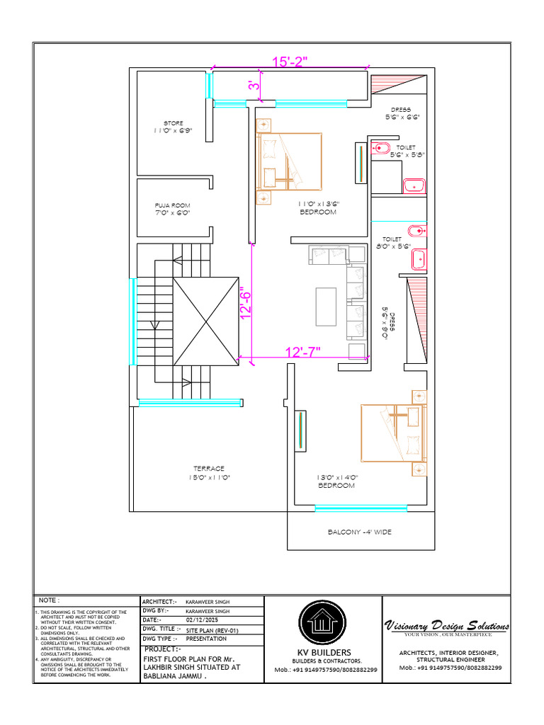 First Floor - Lakhbir Singh (Rev-01) | PDF