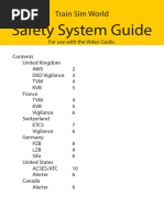 SCR Driver Operations Manual | PDF | Systems Engineering | Railway Safety