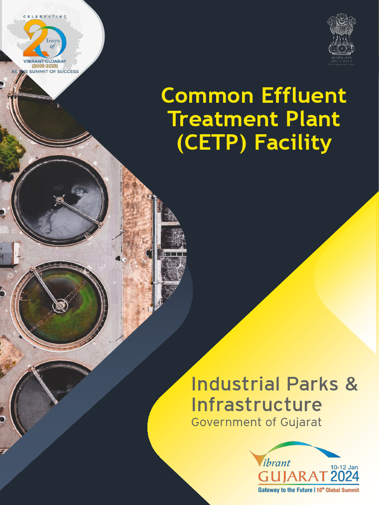 Gujarat Common Effluent Treatment Plants | PDF | Sewage Treatment ...