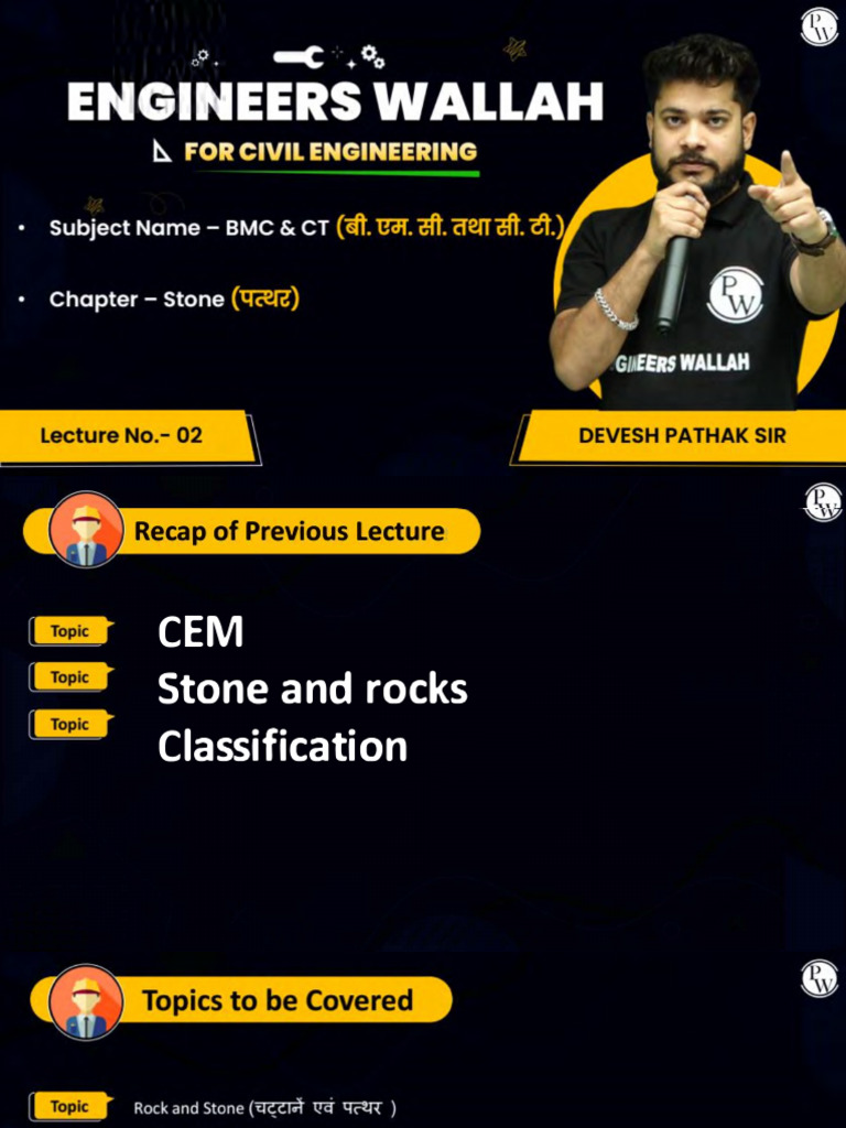Stone 02: Class Notes | PDF