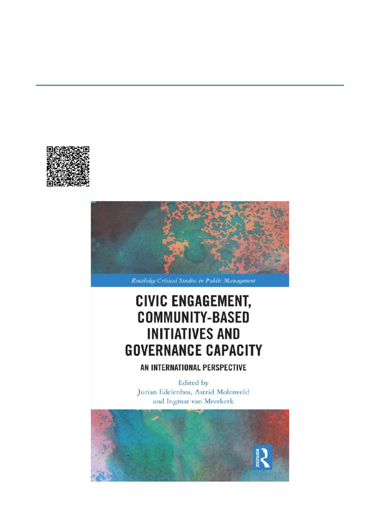 Civic Engagement, Community-Based Initiatives and Governance Capacity ...