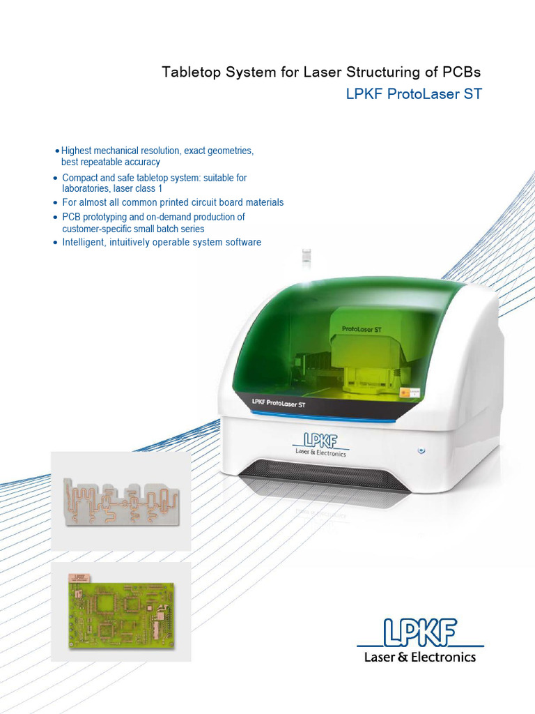 Compact Laser PCB Structuring System | PDF | Printed Circuit Board ...
