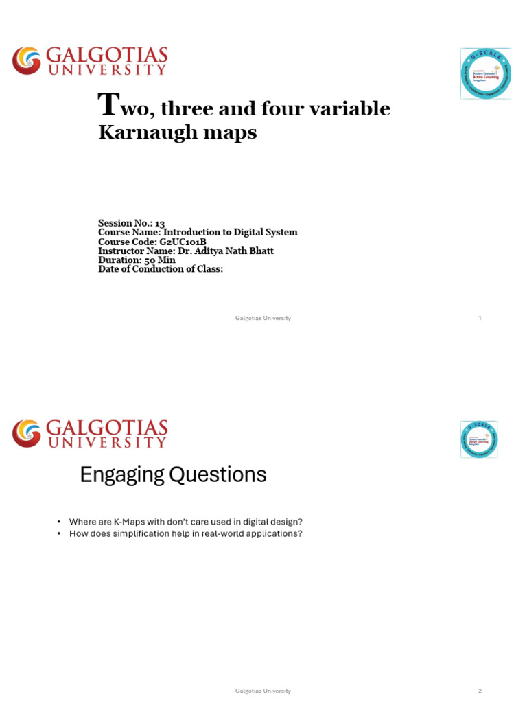 Karnaugh Maps for Digital Logic Design | PDF | Mathematical Logic | Logic