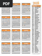 2026 ADP Payroll Calendar | PDF