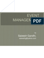 SRISRI MBA Event Management