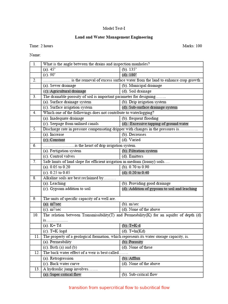Asrb Ars Paper Final | PDF | Irrigation | Drainage
