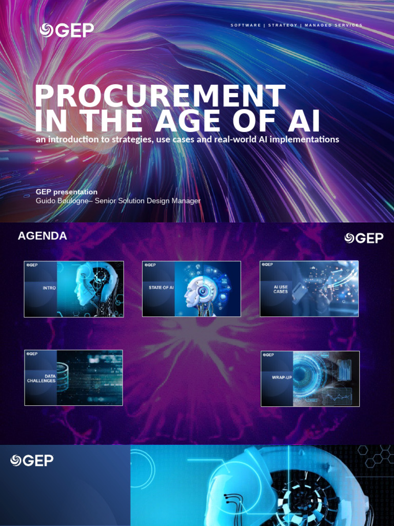 AI in Procurement & Supply Chain Solutions | PDF | Artificial ...