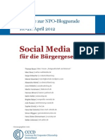 Social Media für die Bürgergesellschaft. Beiträge zur NPO-Blogparade 16. - 21. April 2012