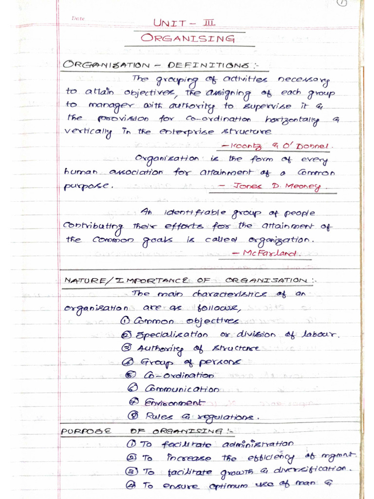 Pom Unit 3 | PDF