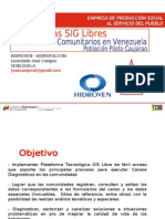 SIG Censos Comunitarios en Venezuela