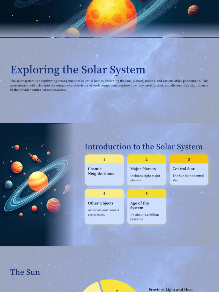 Exploring The Solar System | PDF | Planets | Comet