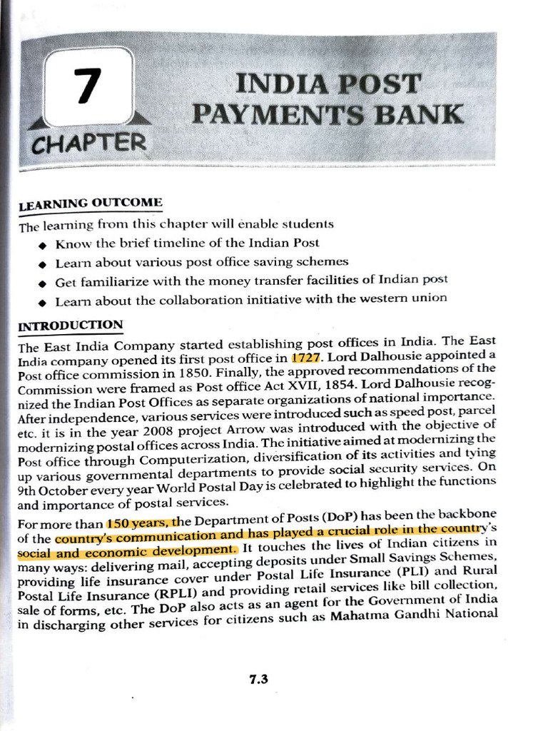 CH 7 Post | PDF
