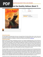 Download Harry Potter and the Deathly Hallows Book 7 by lawrence SN97436444 doc pdf