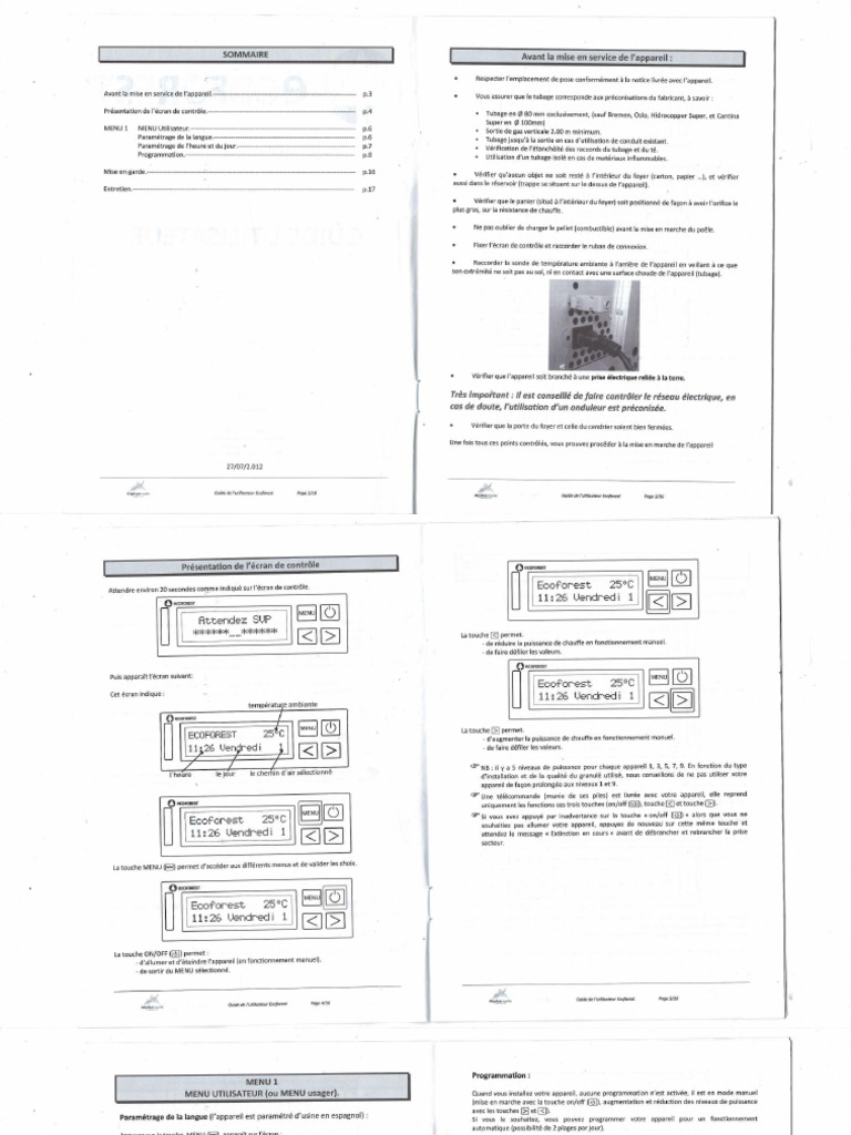 Notice Ecoforest Complete | PDF
