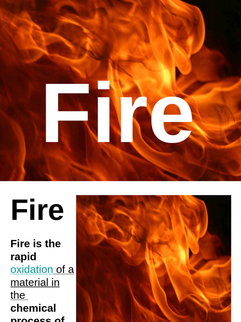 Understanding Fire: Elements and Safety | PDF | Fires | Fuels
