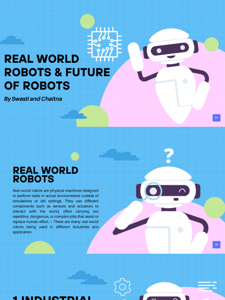 Real World Robots Future of Robots-2 | PDF