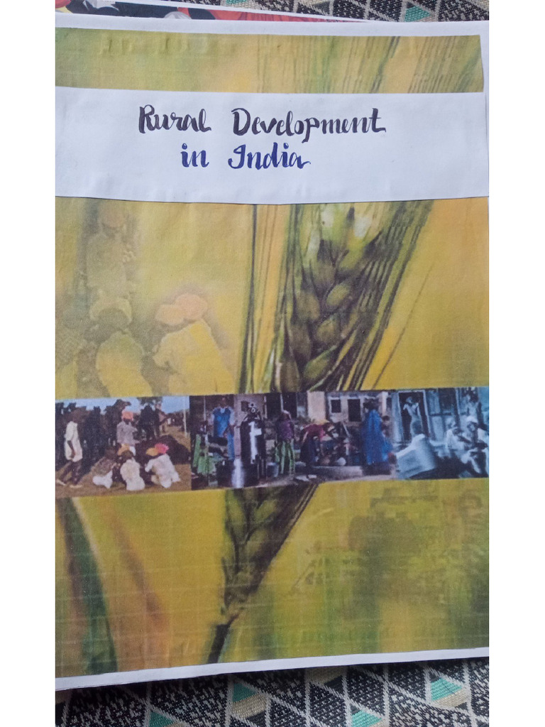 Rural Development in India | PDF
