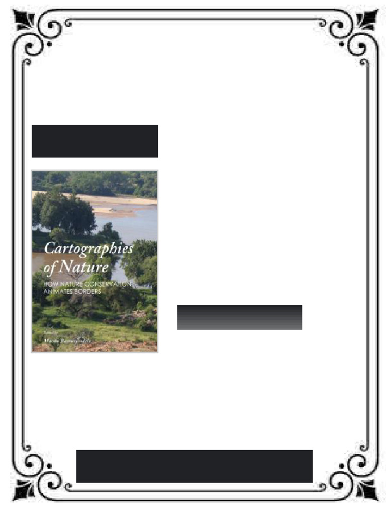 Cartographies of Nature How Nature Conservation Animates Borders 1st ...