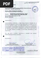 Relatório cumprimento de condicionantes