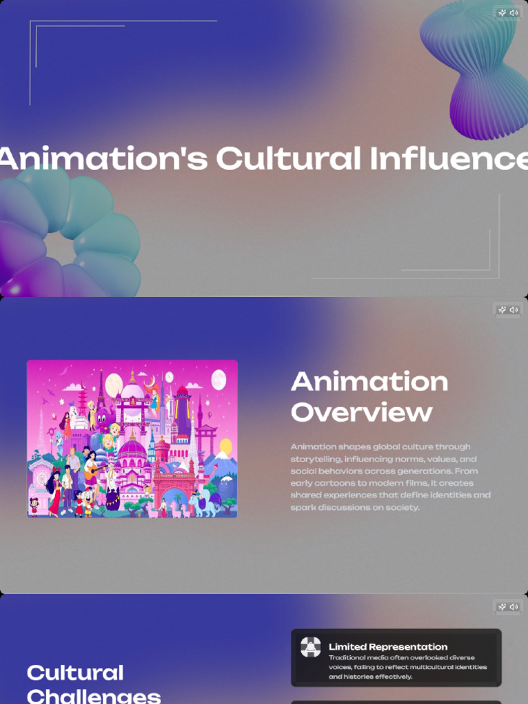How Animation Impacts Culture | PDF
