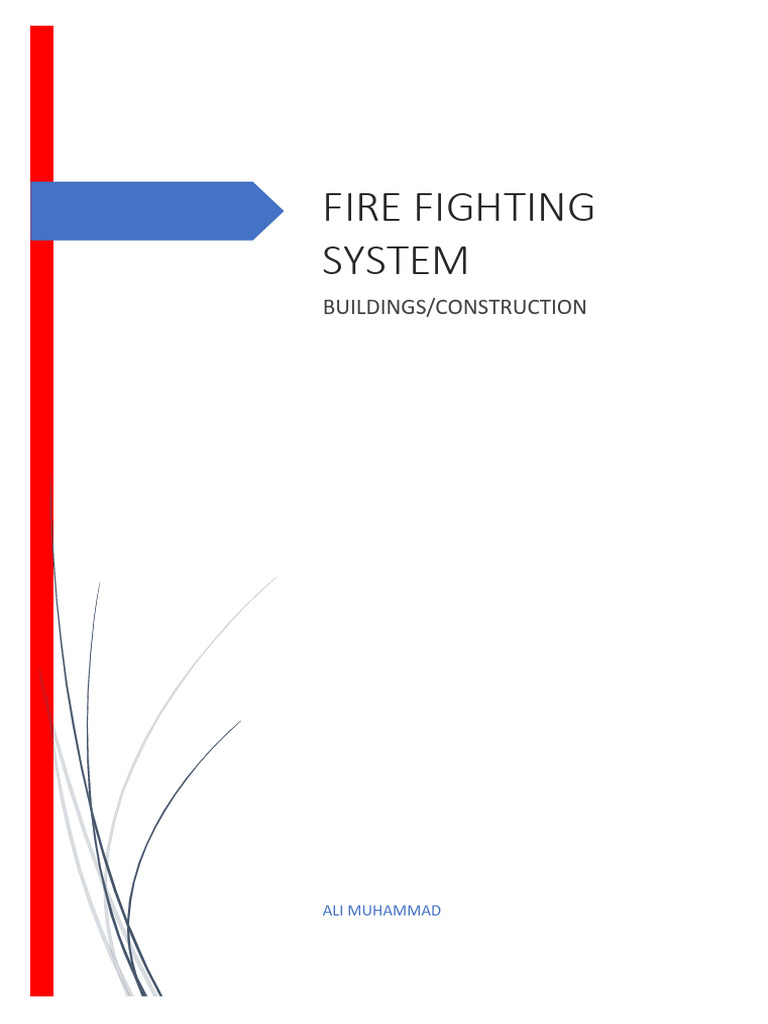 Fire Fighting Systems | PDF | Fire Sprinkler System | Pump