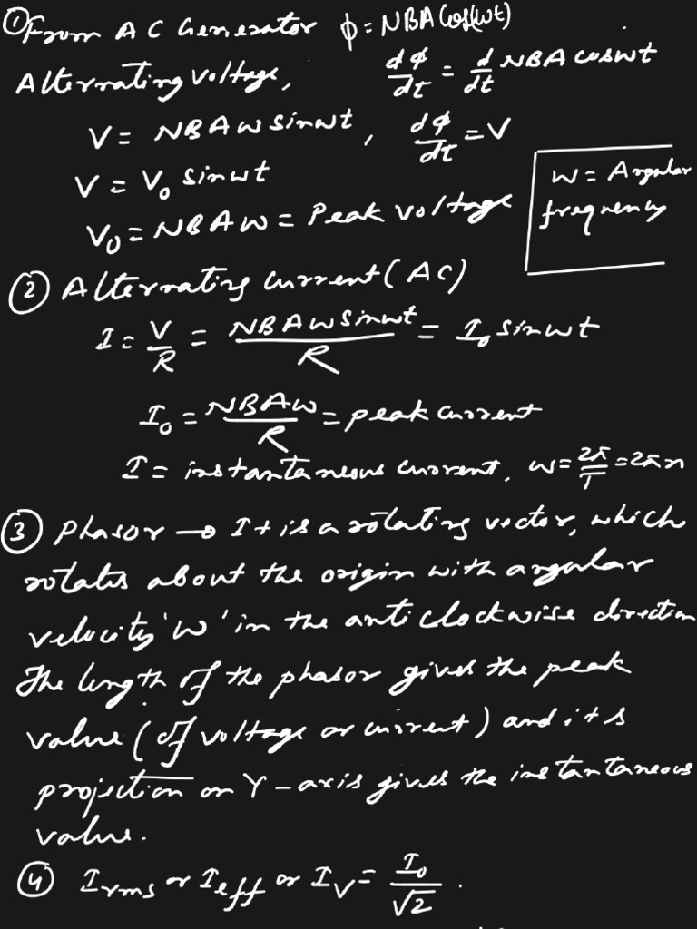 AC Formula | PDF