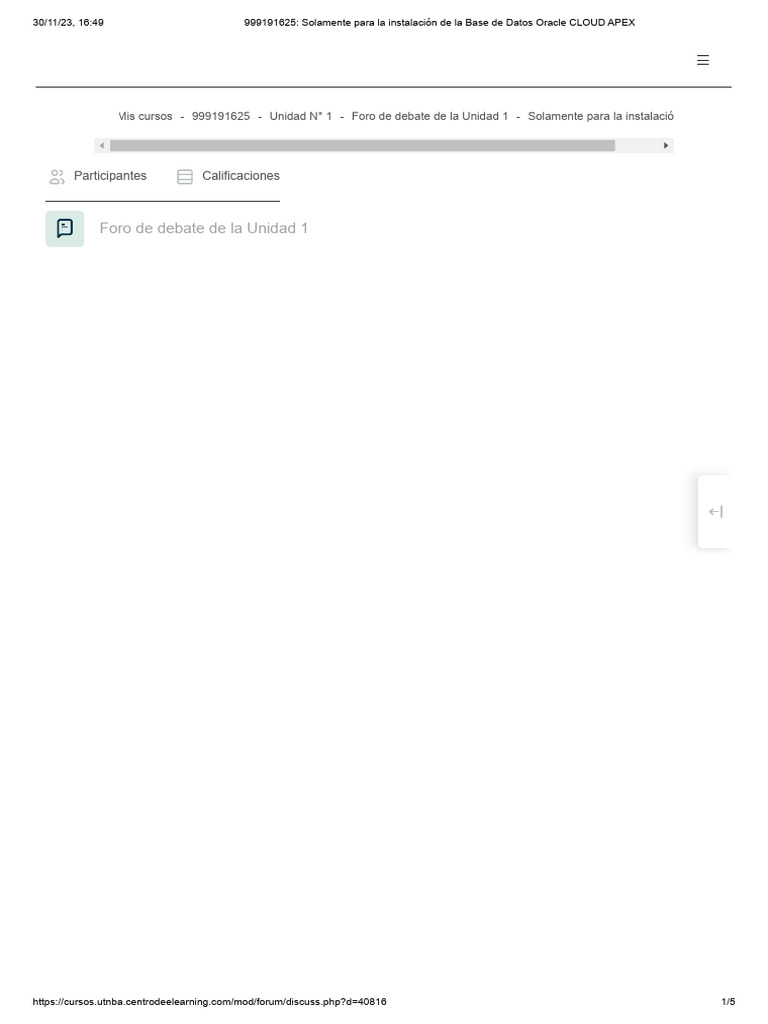 Instalación de Oracle CLOUD APEX | PDF | Informática | Computación en ...