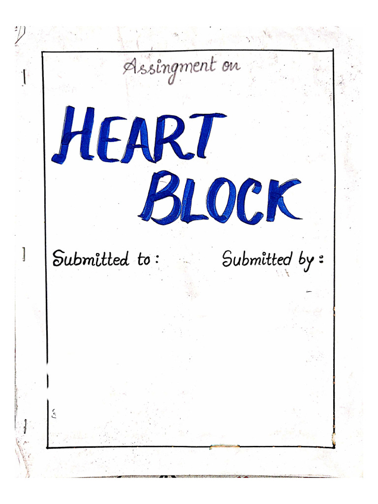 heart block | PDF