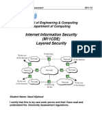 M11CDE Internet Security Network Configuration Between Three Cities CISCO