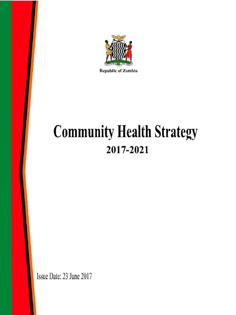 Community Health Strategy Overview | PDF | Human Nutrition | Poverty